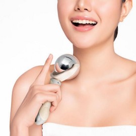 Single-Face Hot and Cold Therapy Facial Massager Roller Stick