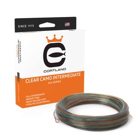 Cortland Clear Camo Intermediate Fly Line, Clear Camo 90ft, WF9I