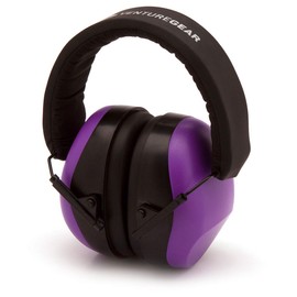 Venture Gear VG80 Series Adult Hearing Protection Earmuff, Purple, VG Clamshell, one Size (VGPM8065C)