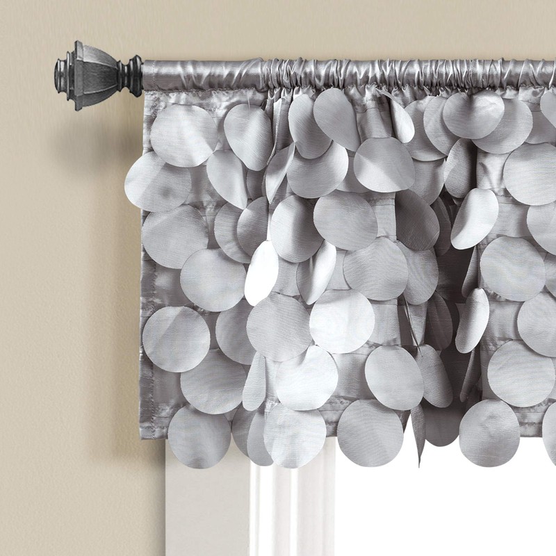 Lush Decor Gigi Valance Curtain Single 70" W x 14"