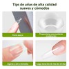 CHERIMOYA Soft Gel Tips para Uñas 512pcs, Tips para Uñas