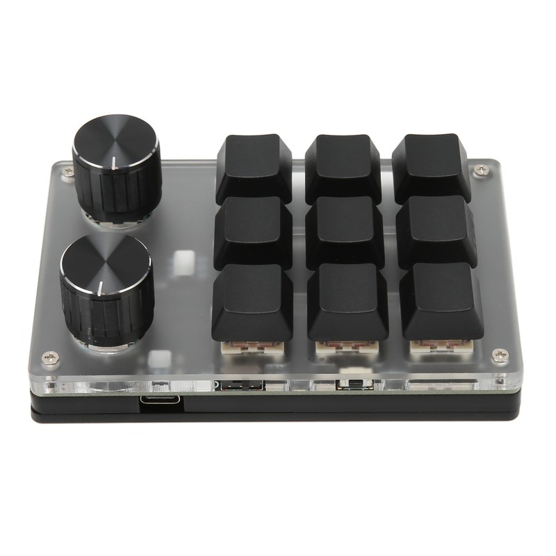 Mini Keypad Knob Design Red Switch Dual Mode Plug and