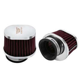 2 filtros de aire para motocicleta, universales de 55 mm, filtro de motor de repuesto para moto de suciedad, filtros de aire de alto rendimiento, apto para carburador de motocross, para scooter,