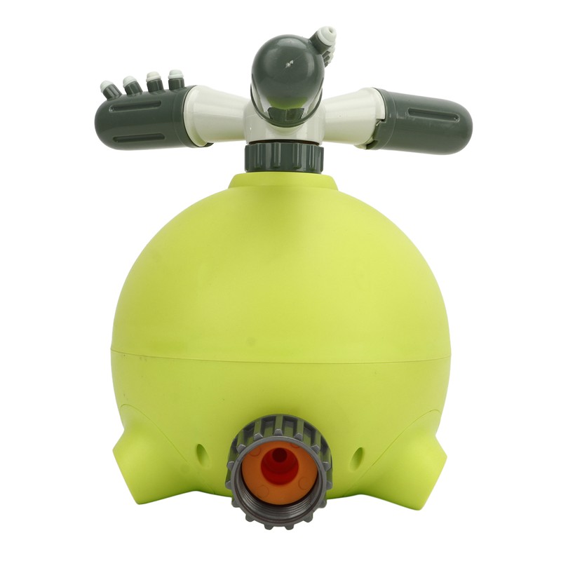 Kids Water Spray Sprinkler Rotatable Cute Frog Shape Outdoor Water