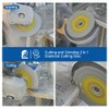 HIGHDRIL Diamond Cutting Grinding Disc 115 mm Galvanised Blade for