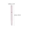 Ipetboom 4pcs Lip Brush Cover Dual-headed Makeup Applicator for Lipstick