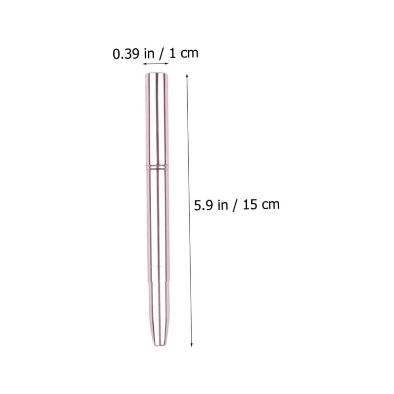 Ipetboom 4pcs Lip Brush Cover Dual-headed Makeup Applicator for Lipstick