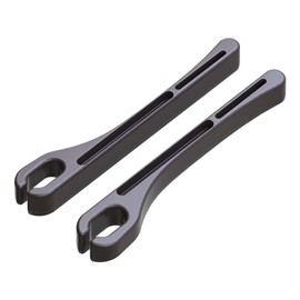 Jectam Leather Car Seat Gap Filler, Car Gap Filler Universal Fit Car Truck SUV Gap Between Seat and Console, Stop Things from Dropping, Pack of 2 pcs, Brown