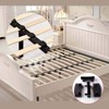 QingxuTuLi 55-56mm 20PCS Replacement Bed Slat Holders Kits Bundles Plastic