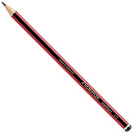 STAEDTLER Tradition Pencil - Drawing Sketching Art - Pack of 10 Pencils - Grade 2B