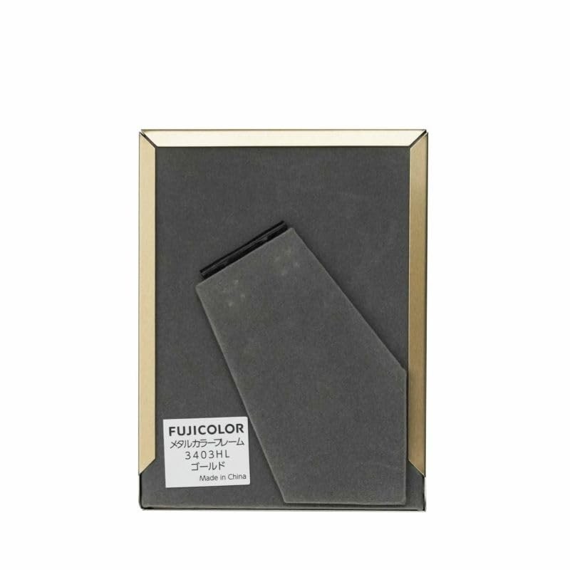 FUJICOLOR 507229 Fuji Color Metal Frame 3403HL Gold, Half Size,