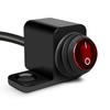 Motorcycle Mirror Mount Switches ON-Off ATV Light Switch with Red