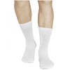 vitsocks Men's Thin 100% COTTON Lightweight Summer Socks (3 PAIRS)