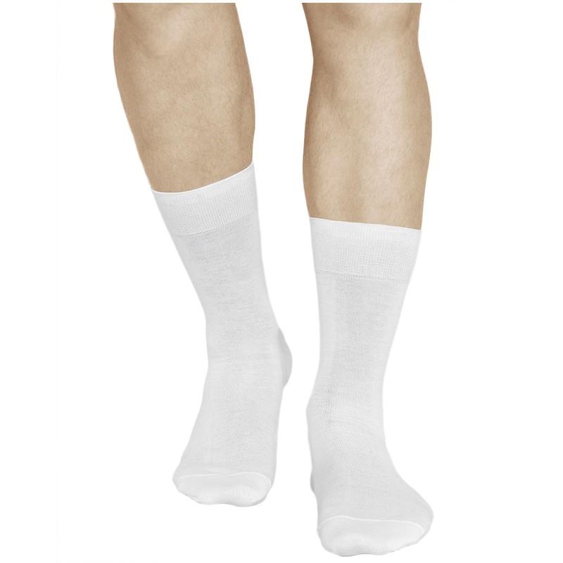 vitsocks Men's Thin 100% COTTON Lightweight Summer Socks (3 PAIRS)