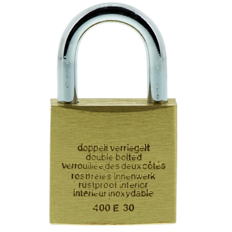 Burg-Wächter Padlock Magno 400 E, 30 mm SB, 1 piece,