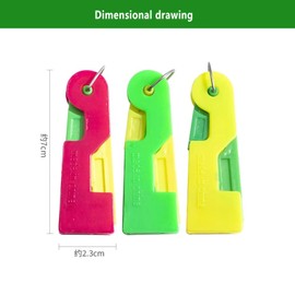 Automatic Needle Threader, DIY Hand Sewing Machine, Sewing Thread, for Embroidery, Cross Stitch Craft, 5PCS, (Random Color) (Asian, Packs, 5)