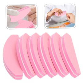 BIUDECO 20pcs Dual-Sided Nail File Sponge for Manicure and Pedicure Professional Nail Buffering Tools for Natural and False