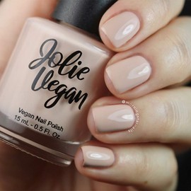 Jolie Vegan Nail Polish - PETA Certified, Non-Toxic Formula, 11-Free, 0.5 Fl. Oz. (15 mL) (I Can Do This)