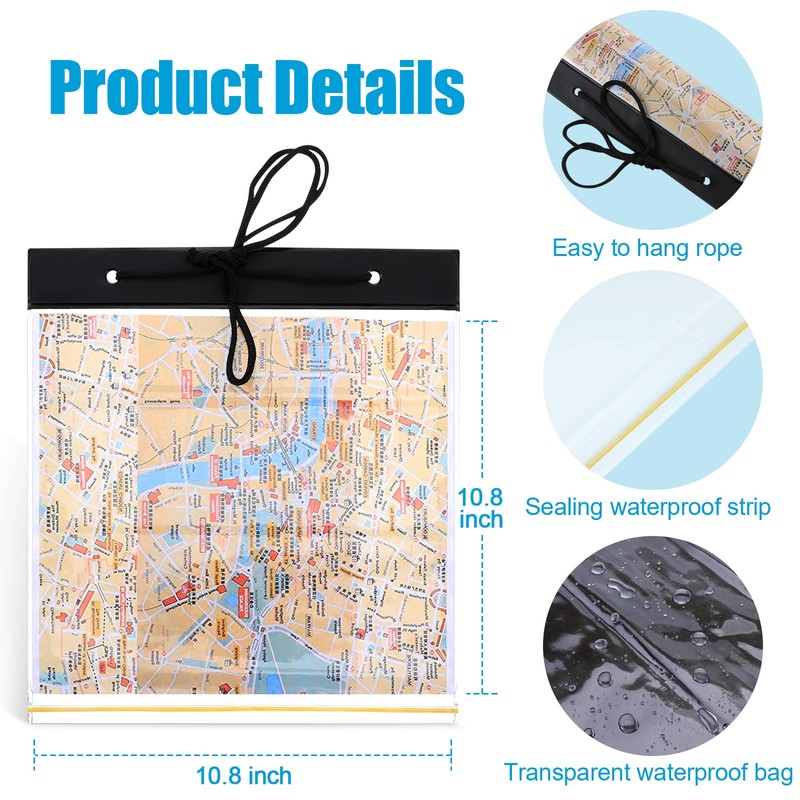 Waterproof Map Holder Case Clear Map Holder Waterproof Map Case