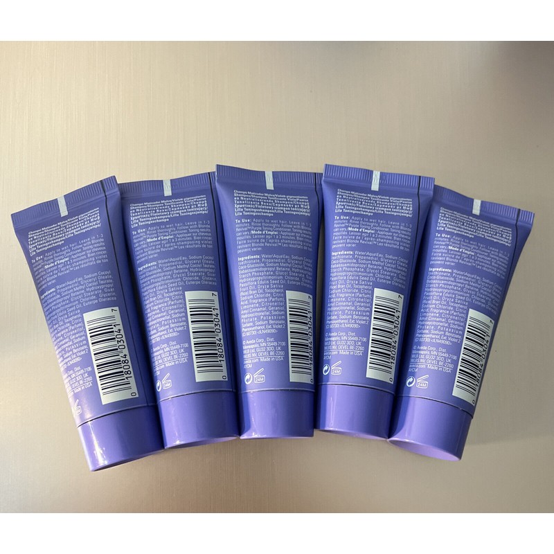 Aveda x5 Aveda Blonde Revival Purple Toning Shampoo (40ml) Each