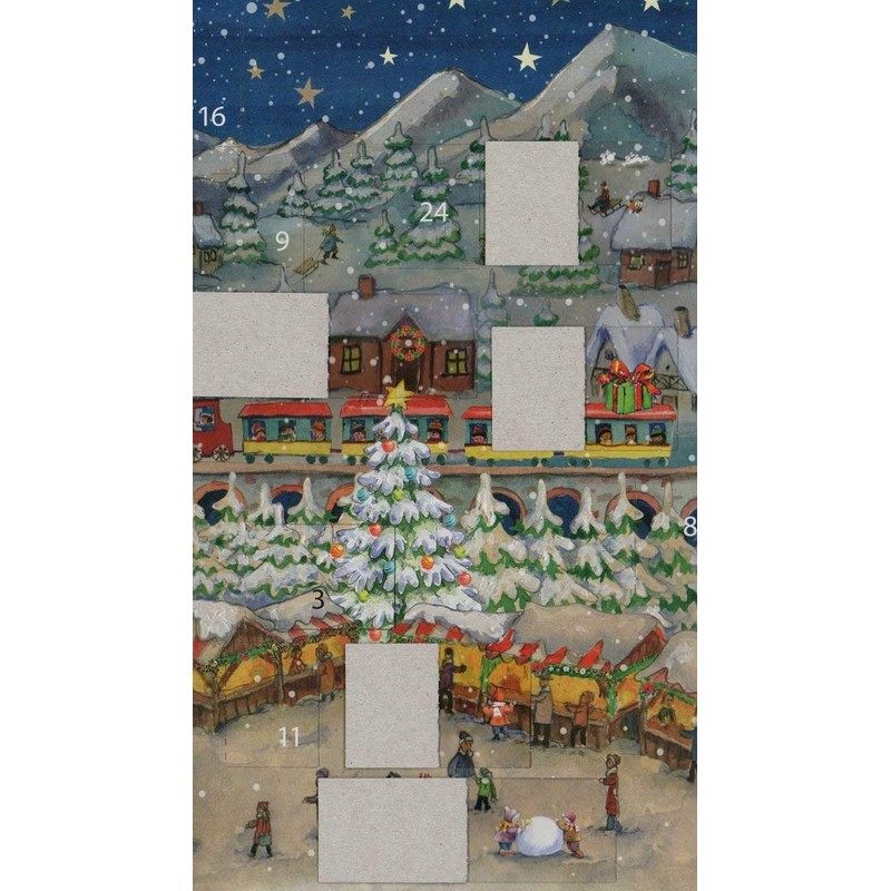 Richard Sellmer Verlag Advent Calendar Christmas market at the castle