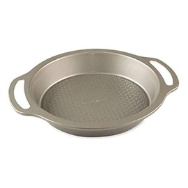 Nordic Ware | Molde Redondo para Pay ó Tartas | 23 cm | Repostería y Horneado | Antiadherente | Color: Gris | Mod. Treat
