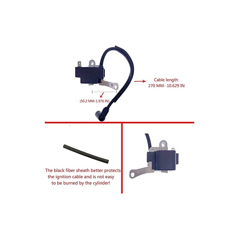 IGCLINIC 100-2948 Ignition Coil Compatible with Lawnboy TORO Lawnmower 100-2948