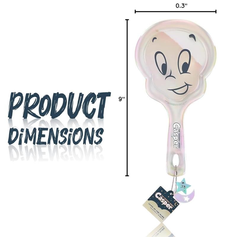 Casper Hand-held Makeup Mirror Lightweight Design Adorable For Magical Beauty
