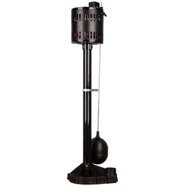 Red Lion RLSP33PED 115 Volt, 1/3 HP, 3300 GPH Thermoplastic Pedestal Pump with 8-Ft. Cord, Black, 14942052