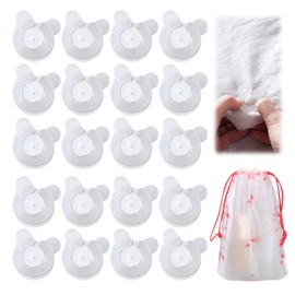 20 Pieces Quilt Clips and 1 Storage Bag, Multifunctional Duvet Cover Clip, Non Slip Quilt Holder, Duvet Cover Clip, for Fixing the Blanket in Duvet Cover