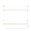 Shario Floating Shelves - Set of 2, Wall Mounted Hanging