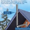Antenna Mount for Long Wall - Lenght Adjustable Long Eave