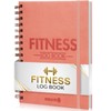 Gym Log Book (A5) - Hardback Leather PU Workout Tracker