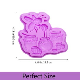 Bee Silicone Mold for Baking, Crafts & Decor
