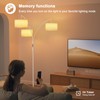 SIBRILLE 36W Dimmable Floor Lamp - 3 Lights Arc Floor