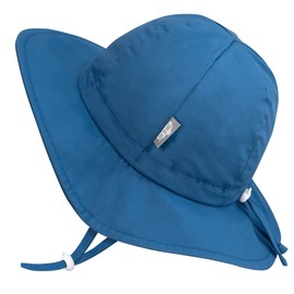 Jan & Jul Breathable Summer Boys Girls Sunhats with Adjustable Strap (XL: 6-12 Years, Atlantic Blue)