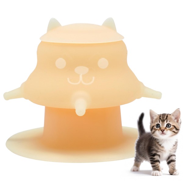 MAKOL Puppy Feeder for Nursing,Miracle Nipples for Kittens Premium Silicone