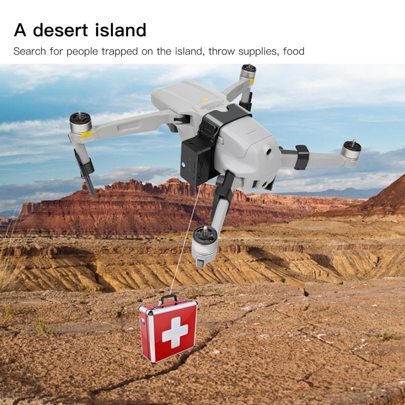 Drone Thrower Remote Dispenser Delivery Kits Air Drop System Accessory