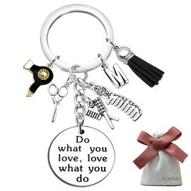Hair Stylist Gift for Women Christmas Gifts Hair Dresser Appreciation Gifts Hairdresser Keychain Barber Hairstylist Gifts Idea Cosmetology Graduation Gifts Hairdressing Encouragement Keyring Present