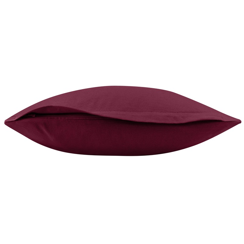 Npluseins 1331.1812 Cotton Pillowcases, Jersey, Various Colours, Pack of 2