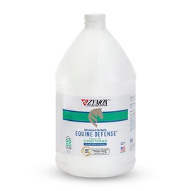 Zymox Equine Defense Advanced Formula Leave-On Conditioner, 1 gal. – Horse Coat Care: Detangles, Soothes, & Moisturizes Skin, Mane & Tail