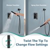 Aolemi Shower Faucet Set, High Pressure Shower System with 2-in-1