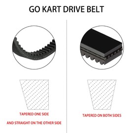 3pcs 30 Series Go Kart Drive Belt Replaces Manco 5959 / Comet 203589 Tapered one Side