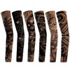Rbenxia 6pcs Temporary Tattoo Sleeves, Fake Arts Slip On Tattoo