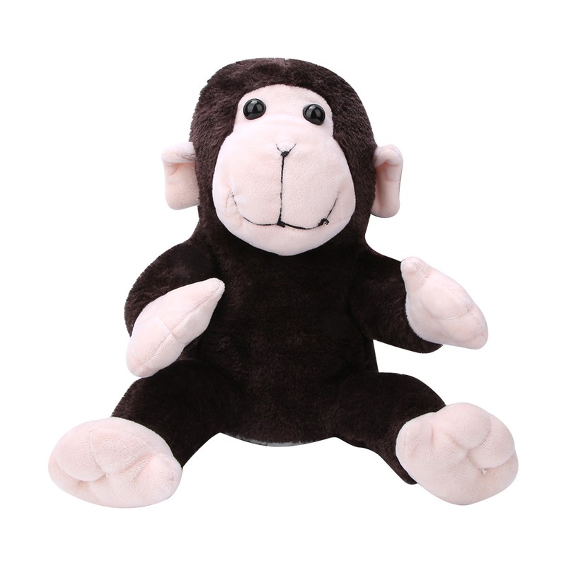 Plush Cloth Monkey Shaped Golf Club Head Cover Protective Headcover