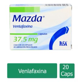 LABORATORIOS PISA Mazda 37.5 Mg 20 Cápsulas Liberación Prolongada