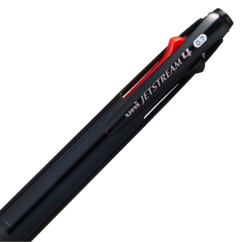 Mitsubishi Pencil SXE450007T.24 4 Color Ballpoint Pen, Jet Stream, 0.7