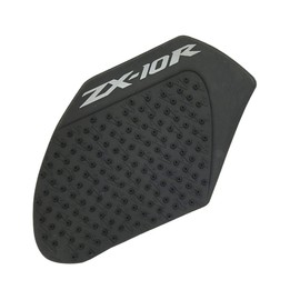 Black Gas Fuel Tank Pad Traction Side Fuel Knee Grip Decal Compatible with Kawasaki Ninja ZX10R 2011-2014