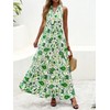BTFBM Womens Summer Maxi Dresses 2025 Casual Sleeveless V Neck