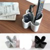 Khakho Flower Shape Remote Control Holder,Desk Organizer Storage Container, Office